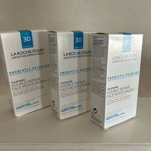 LaRoche Pisay prebiotic skin care, double repair face moisturizer 8-23